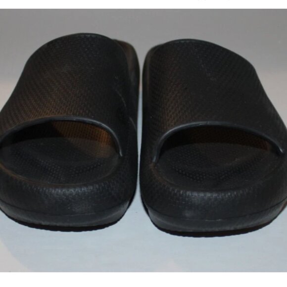 32 Degrees Black Comfort Slip On Shoes Women 6 - 7 Men 4 - 5 Sandals Slides - Picture 1 of 8